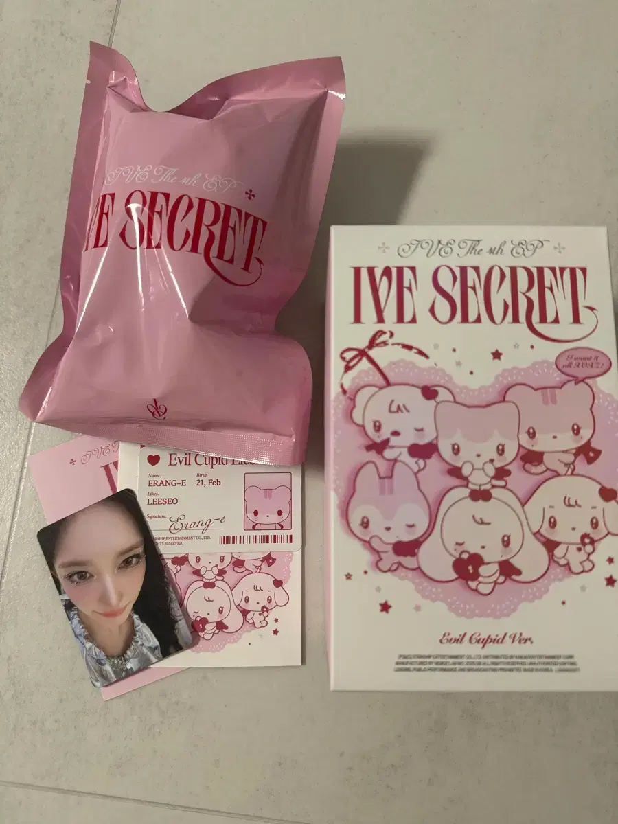 IVE SECRET EVIL CUPID Ver. リズ minive IVE - Albums